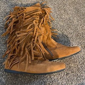 Fringed Boots